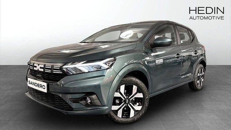 Vit Ny 2025 Dacia Sandero Expression Halvkombi | 219 900 kr (Marknadspris) - Bild 1/4