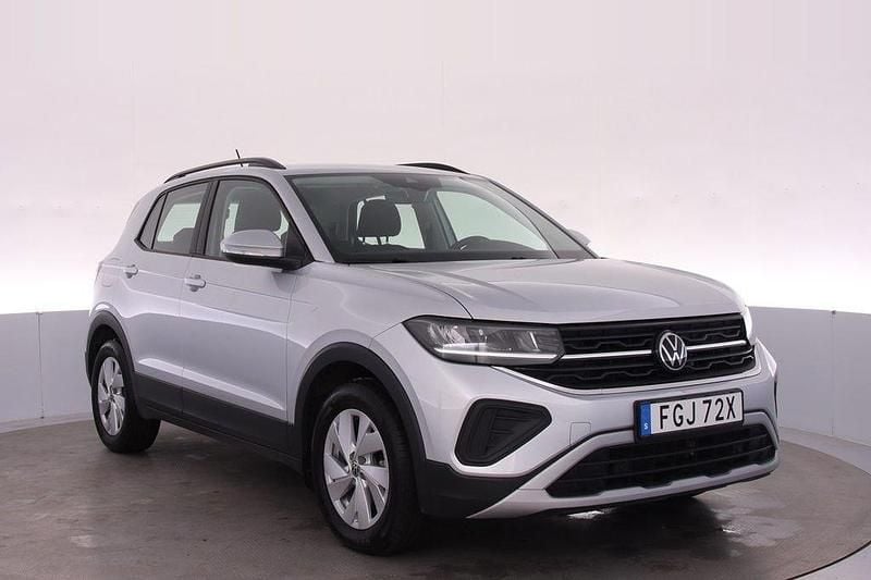 Silver Begagnad 2024 VW T-Cross SUV | 219 000 kr (Marknadspris) - Bild 1/4