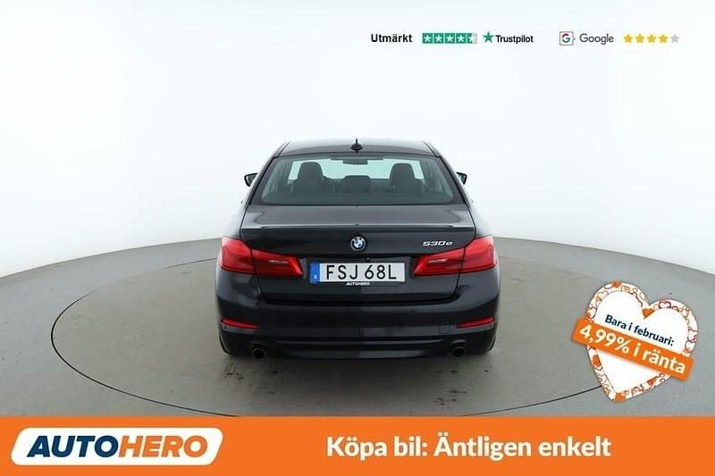 Begagnad BMW 530 iPerformance 256 HK (188 kW) 2019 Svart Sedan