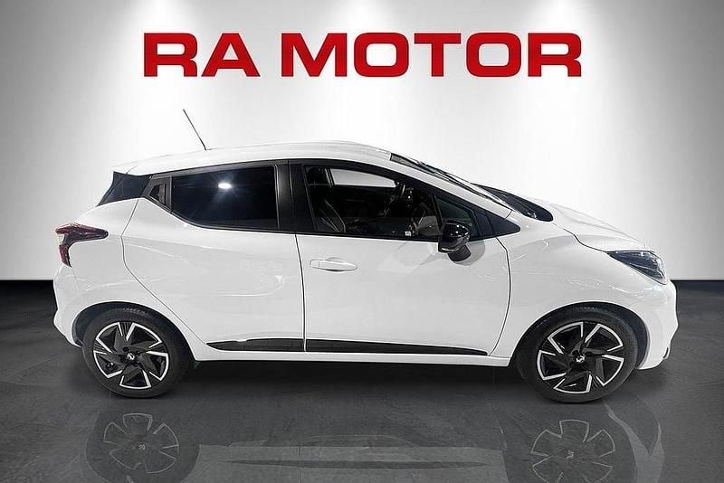 Begagnad Nissan Micra 92 HK (67 kW) 2022 Vit Halvkombi