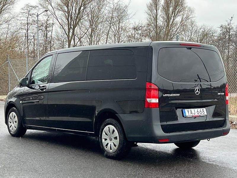 Begagnad Mercedes Vito 163 HK (119 kW) 2018 Svart Van