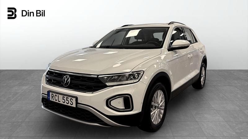 Vit Begagnad 2022 VW T-Roc Life SUV | 234 900 kr (Superpris) - Bild 1/4