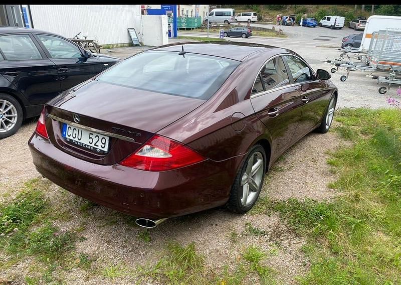 Begagnad Mercedes CLS500 AMG 306 HK (225 kW) 2006 Metallic Sportkupé