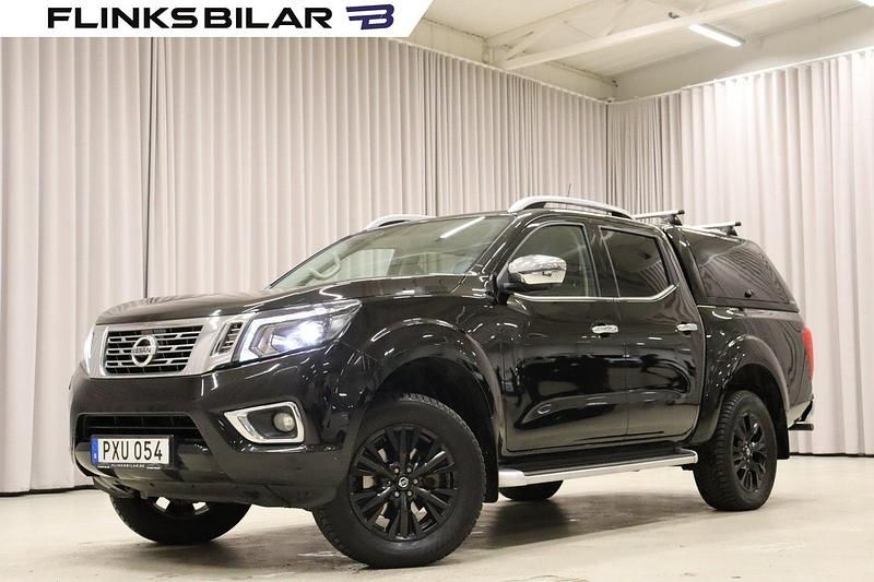 Svart (svart metallic) Begagnad 2021 Nissan Navara N-Guard Pickup | 498 750 kr - Bild 1/4