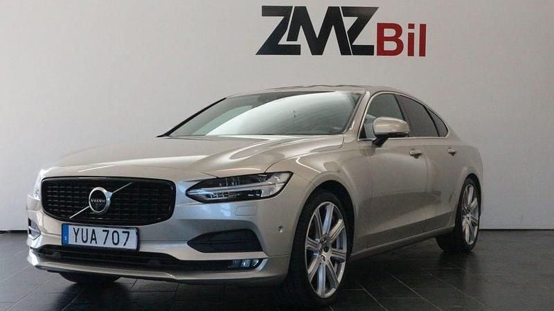 Ljusbrun (brun) Begagnad 2017 Volvo S90 Sedan | 264 900 kr (Lite dyr) - Bild 1/4