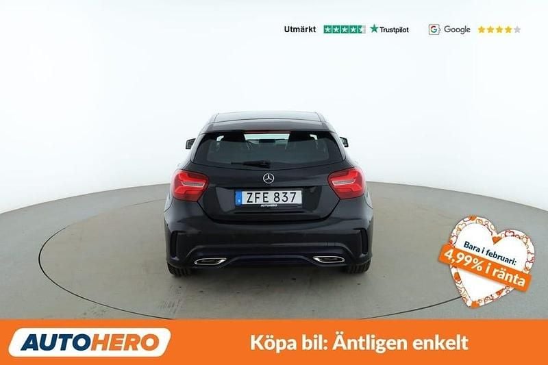 Begagnad Mercedes A180 AMG 110 HK (80 kW) 2018 Svart Sedan