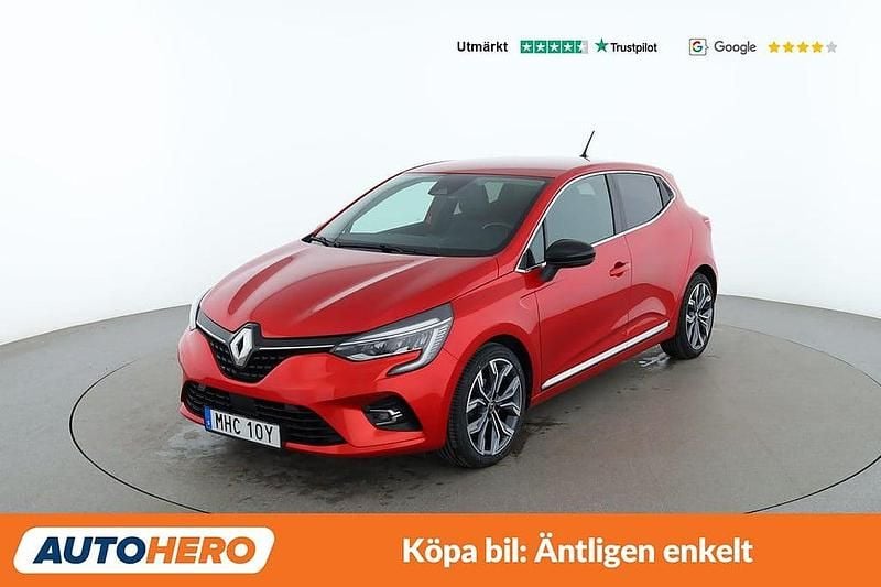Begagnad Renault Clio V Intens 101 HK (74 kW) 2019 Röd Halvkombi