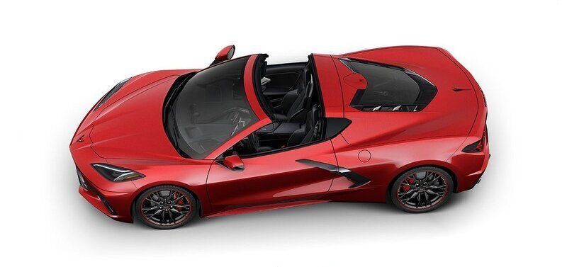 Röd Ny 2024 Chevrolet Corvette Stingray SE Sportkupé | 1 424 760 kr - Bild 1/4