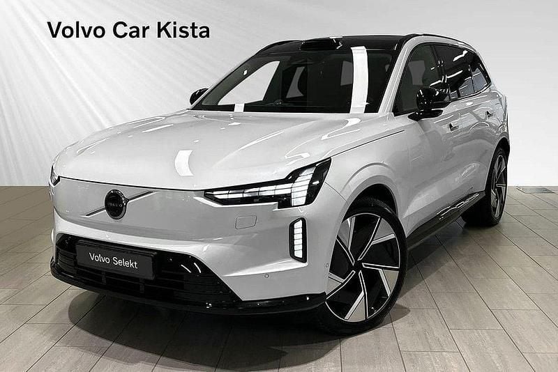Vit Begagnad 2025 Volvo EX90 Performance SUV | 939 900 kr (Bra pris) - Bild 1/3