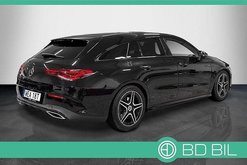 Begagnad Mercedes CLA180 Shooting Brake AMG 136 HK (100 kW) 2019 Svart Kombi