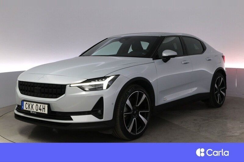 Silver Begagnad 2021 Polestar 2 Pilot Sedan | 368 900 kr (Lite dyr) - Bild 1/4