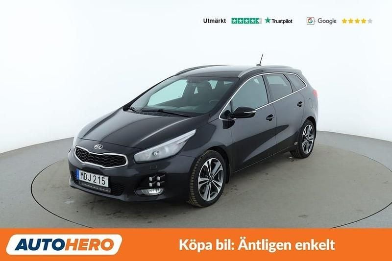 Svart Begagnad 2015 Kia Ceed Sportswagon GT-Line Kombi | 111 000 kr (Marknadspris) - Bild 1/4