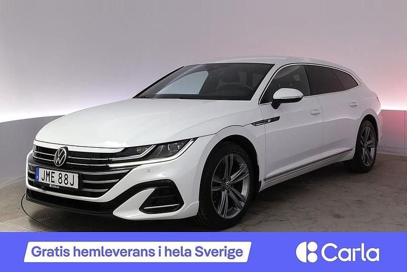 Begagnad VW Arteon R-line 156 HK (114 kW) 2021 Vit Kombi