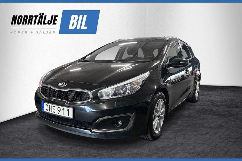 Svart Begagnad 2016 Kia Ceed Kombi | 89 900 kr (Marknadspris) - Bild 1/3