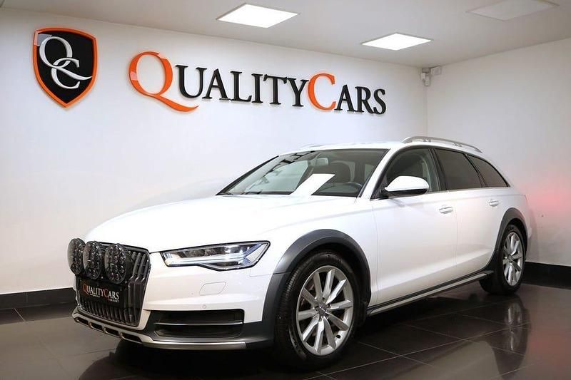 Vit Begagnad 2018 Audi A6 Allroad Ambition Kombi | 269 000 kr (Marknadspris) - Bild 1/4