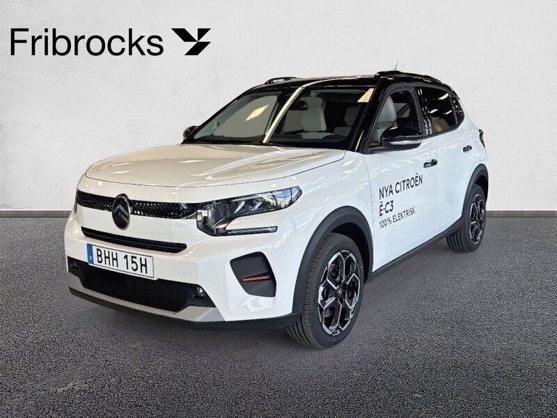 Vit Ny 2025 Citroën e-C3 Halvkombi | 337 800 kr - Bild 1/4