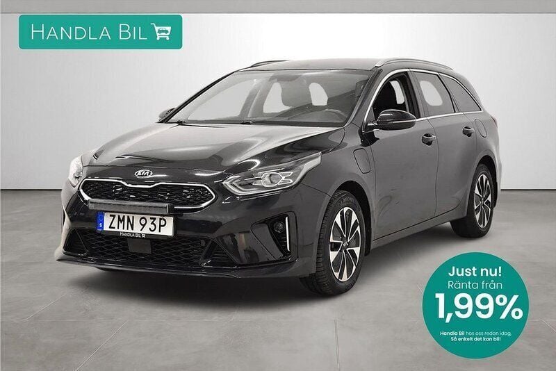 Svart Begagnad 2021 Kia Ceed Sportswagon Advance Kombi | 219 900 kr (Bra pris) - Bild 1/3