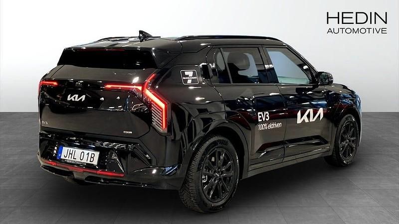 Begagnad Kia EV3 GT-Line 150 kW (204 HK) 2025 Svart SUV