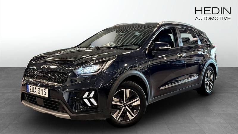 Blå (blue) Begagnad 2021 Kia Niro 2 SUV | 199 900 kr (Bra pris) - Bild 1/4