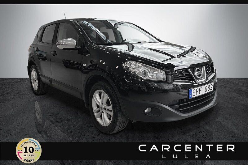 Svart Begagnad 2010 Nissan Qashqai SUV | 59 900 kr (Lite dyr) - Bild 1/4