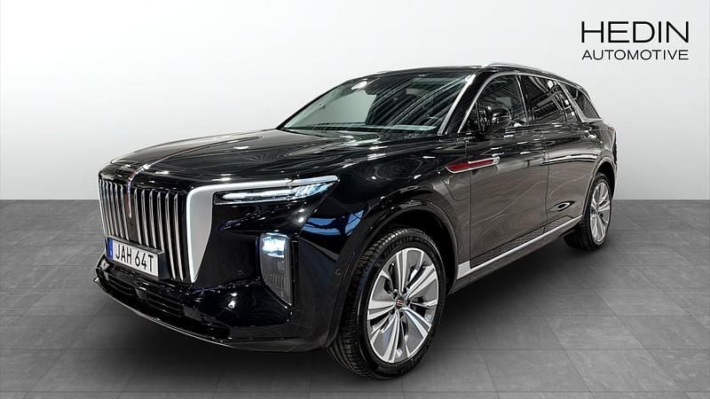 Svart Begagnad 2022 Hongqi E-HS9 SUV | 479 000 kr - Bild 1/4