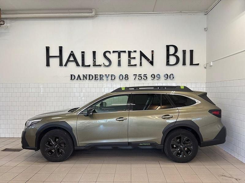 Grön Begagnad 2022 Subaru Outback SUV | 319 000 kr (Bra pris) - Bild 1/4