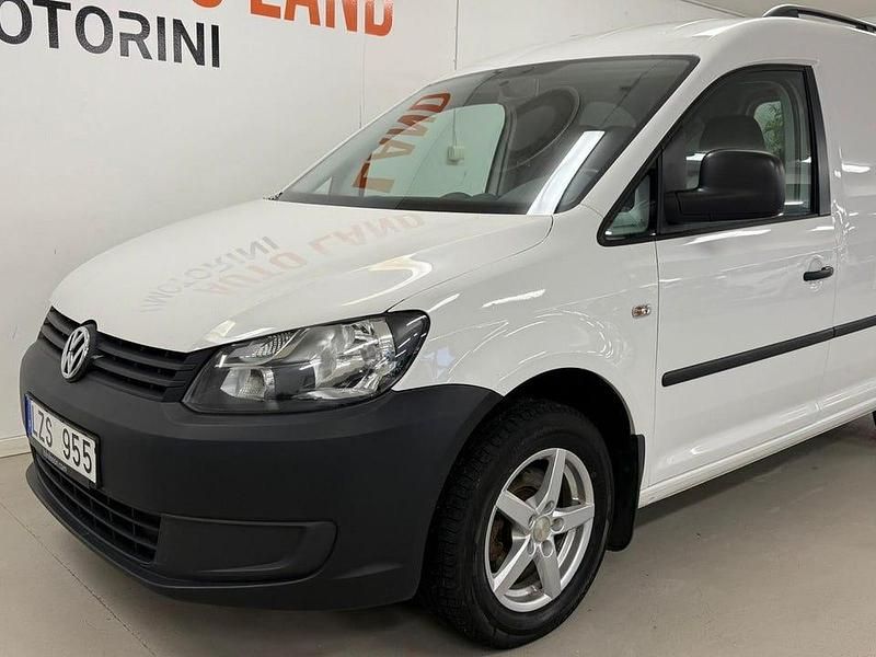 Begagnad VW Caddy 75 HK (55 kW) 2012 Vit Minibuss