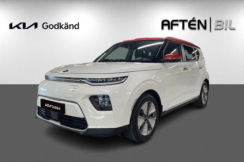 Vit Begagnad 2019 Kia Soul EV Advance SUV | 219 800 kr (Marknadspris) - Bild 1/3