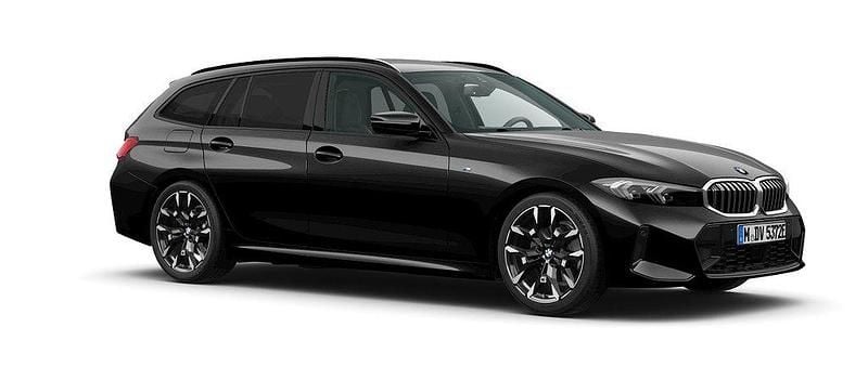 Svart Ny 2025 BMW 330e M Sport Kombi | 684 400 kr (Lite dyr) - Bild 1/4