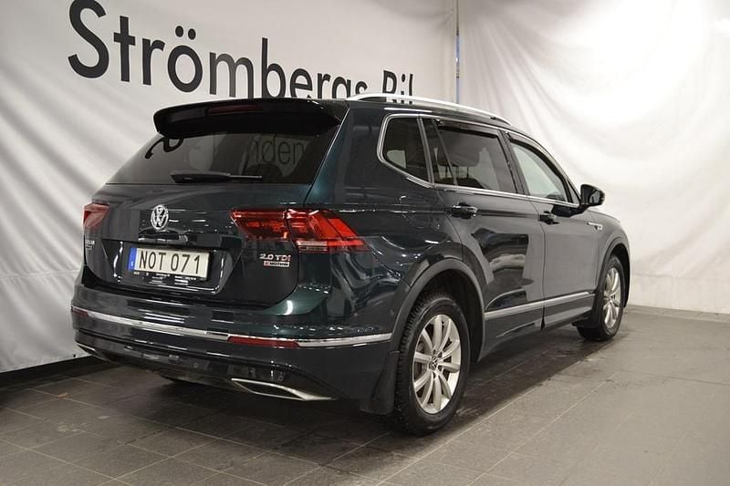 Begagnad VW Tiguan Allspace 192 HK (141 kW) 2018 Grön SUV