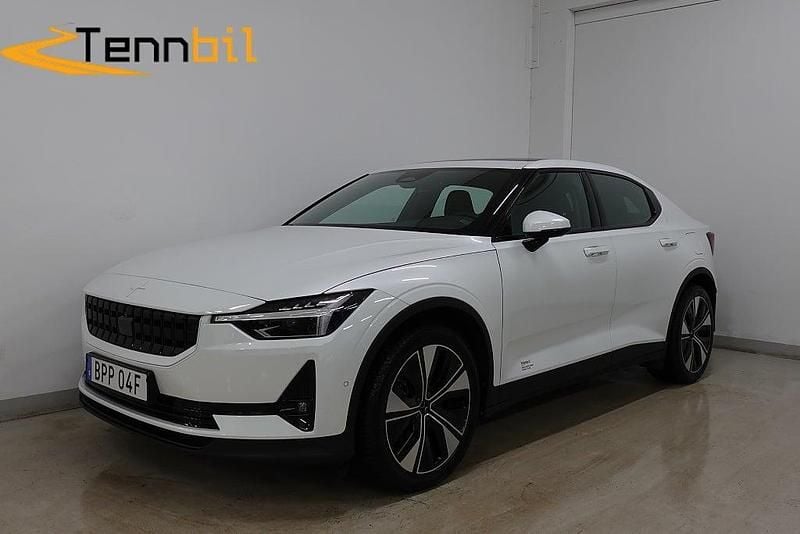 Begagnad Polestar 2 Pilot 219 kW (299 HK) 2023 Vit Halvkombi