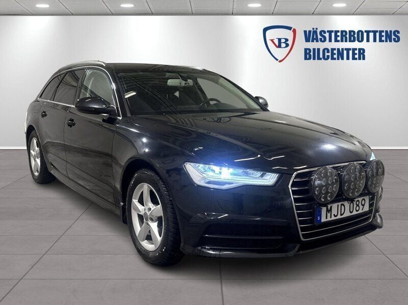 Svart Begagnad 2018 Audi A6 Comfort Kombi | 193 000 kr (Bra pris) - Bild 1/4