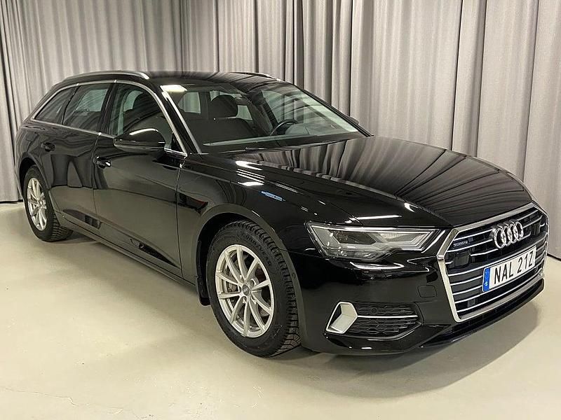 Svart Begagnad 2022 Audi A6 Sport Kombi | 369 900 kr (Bra pris) - Bild 1/3