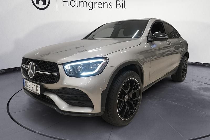 Begagnad Mercedes GLC300e 2023 Silver Sportkupé