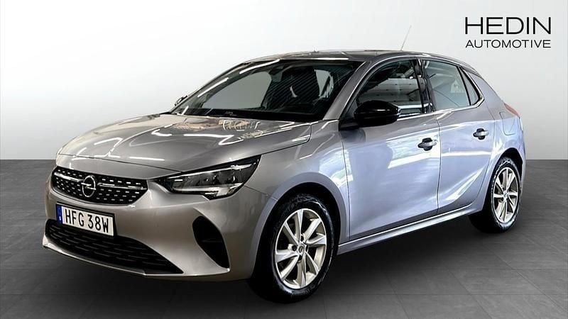 Grå (grey) Begagnad 2021 Opel Corsa Elegance Halvkombi | 119 800 kr (Marknadspris) - Bild 1/4