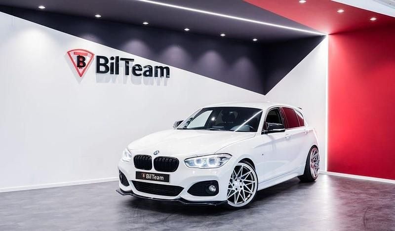 Begagnad BMW 116 M Sport 116 HK (85 kW) 2015 Vit Halvkombi