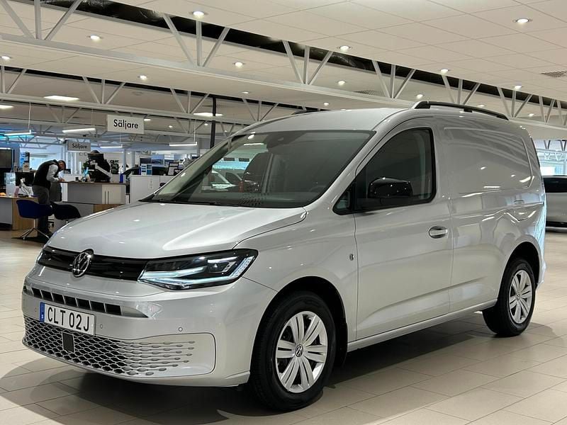 Ny VW Caddy 124 HK (91 kW) 2025 Silver Minibuss