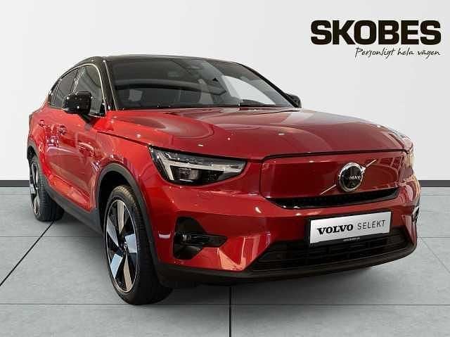 Röd Begagnad 2025 Volvo EC40 Performance SUV | 589 800 kr - Bild 1/3