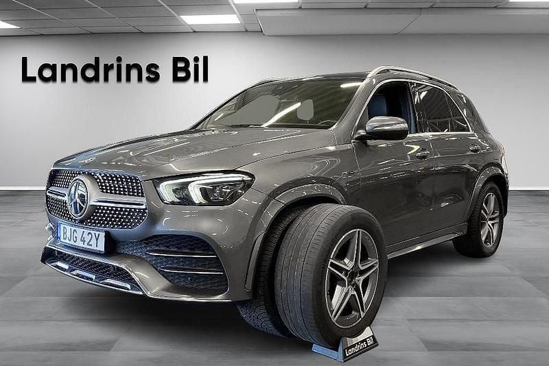 Grå Begagnad 2021 Mercedes GLE350 AMG SUV | 619 000 kr - Bild 1/4