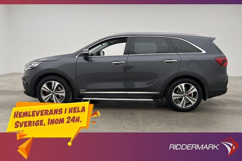 Grå Begagnad 2019 Kia Sorento GT-Line SUV | 319 900 kr (Lite dyr) - Bild 1/3