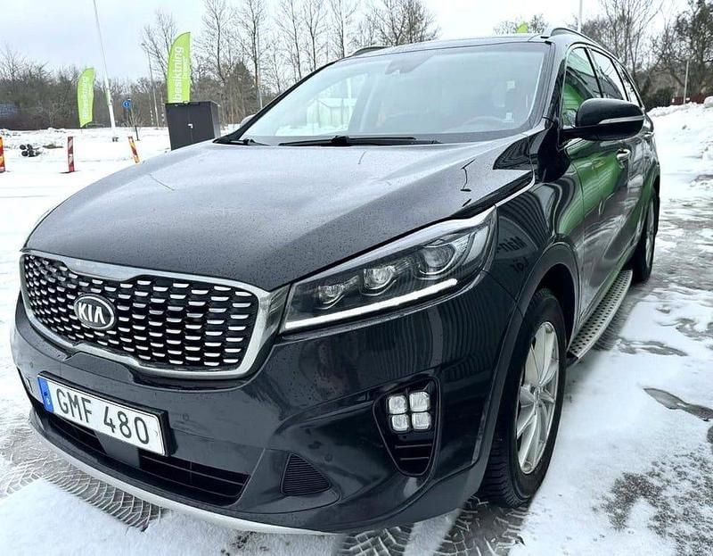 Begagnad Kia Sorento GT-Line 200 HK (147 kW) 2019 Svart SUV