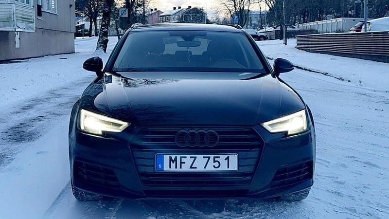 Svart Begagnad 2016 Audi A4 Proline Kombi | 180 000 kr (Marknadspris) - Bild 1/4