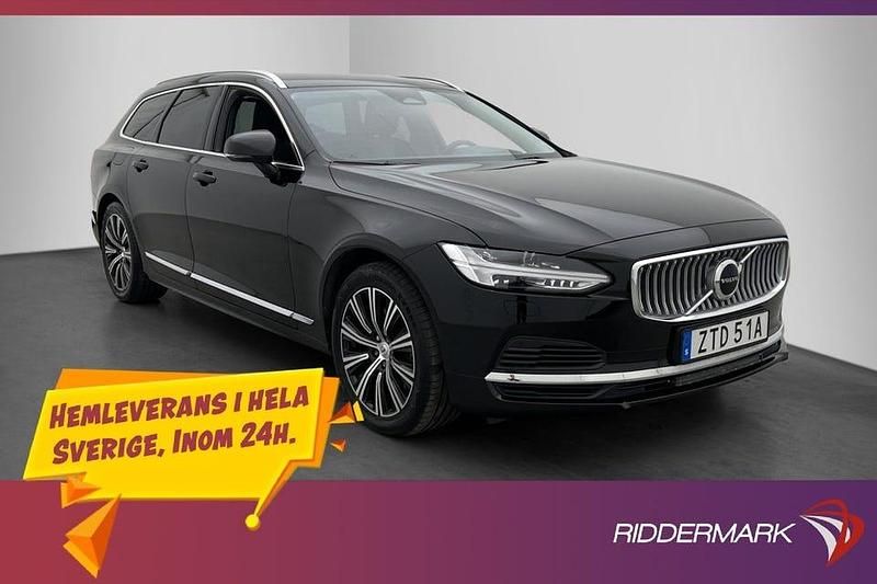 Begagnad Volvo V90 Inscription 350 HK (257 kW) 2022 Svart Kombi