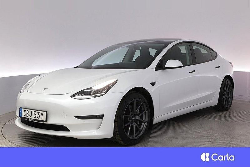 Grön Begagnad 2020 Tesla Model 3 Long Range AWD Sedan | 315 900 kr (Dyr) - Bild 1/4