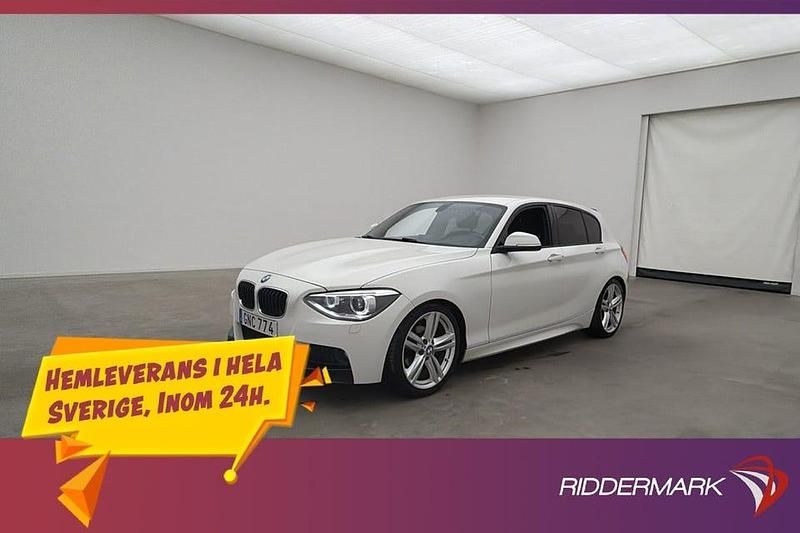 Vit Begagnad 2014 BMW 116 M Sport Halvkombi | 129 800 kr (Marknadspris) - Bild 1/3