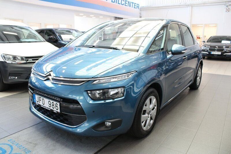 Blå Begagnad 2013 Citroën C4 Picasso Minibuss | 74 900 kr (Superpris) - Bild 1/4