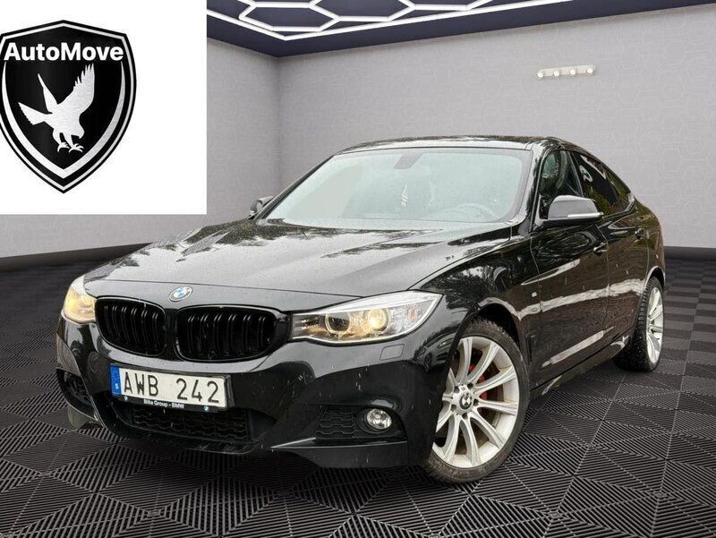 Svart Begagnad 2013 BMW 320 Gran Turismo M Sport Halvkombi | 135 000 kr (Marknadspris) - Bild 1/4