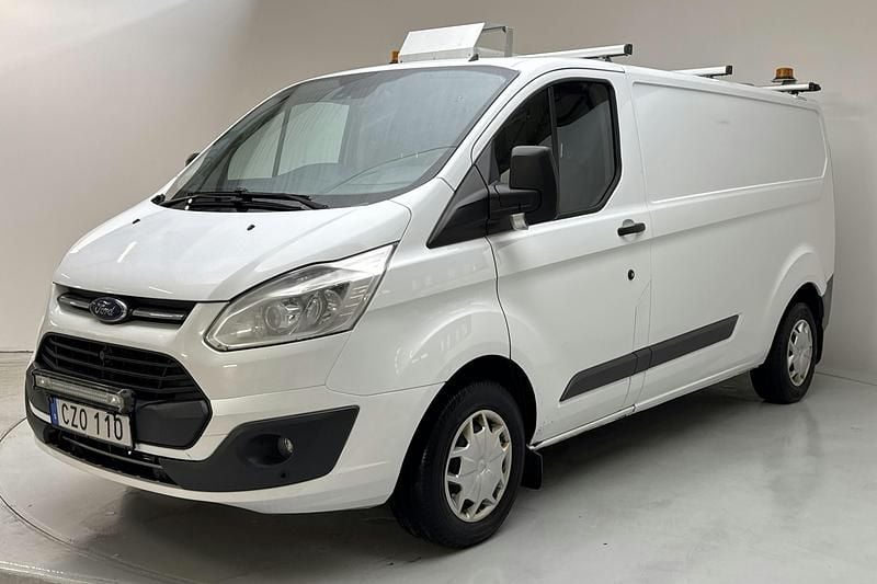 Vit Begagnad 2018 Ford Transit Custom | 118 300 kr (Superpris) - Bild 1/4