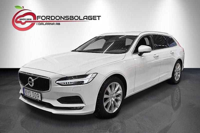 Vit Begagnad 2017 Volvo V90 Momentum Kombi | 234 900 kr (Marknadspris) - Bild 1/4