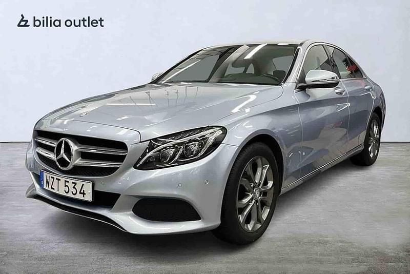 Silver Begagnad 2016 Mercedes C200 Avantgarde Sedan | 219 900 kr (Superpris) - Bild 1/1